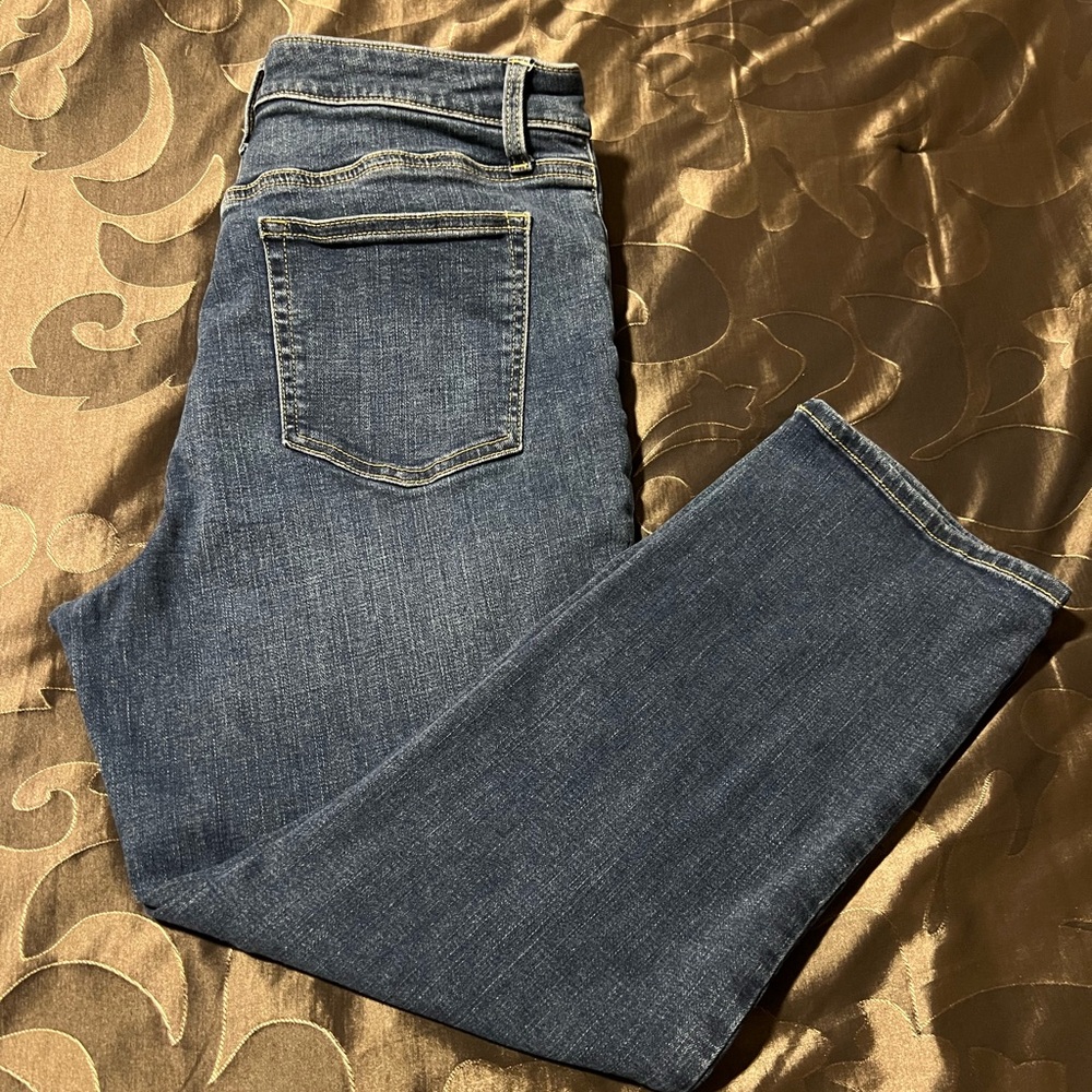 Talbots Modern Ankle Jeans Medium Wash Straight Leg Women’s Size 10P